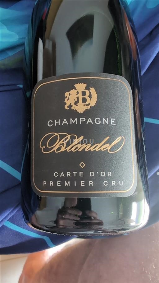 Champaña Champán Blondel Carte d'Or Sin añada