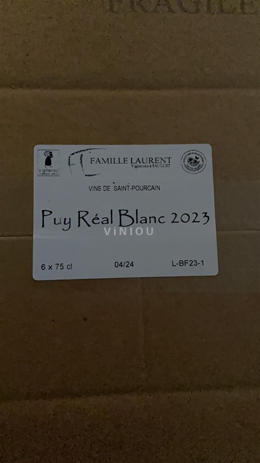 Loirevallei Saint-Pourçain Famille Laurent Puy Réal 2023
