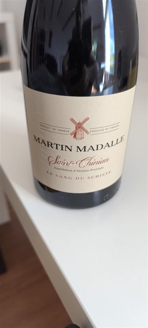 Languedoc Saint-Chinian Martin Madalle Le Sang du Schiste 2023