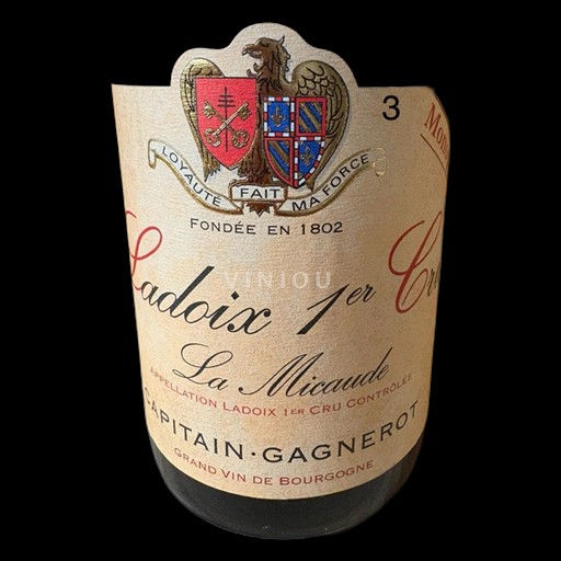 Bourgondië Ladoix Premier Cru Capitain-Gagnerot La Micaude Niet-geïntegreerd