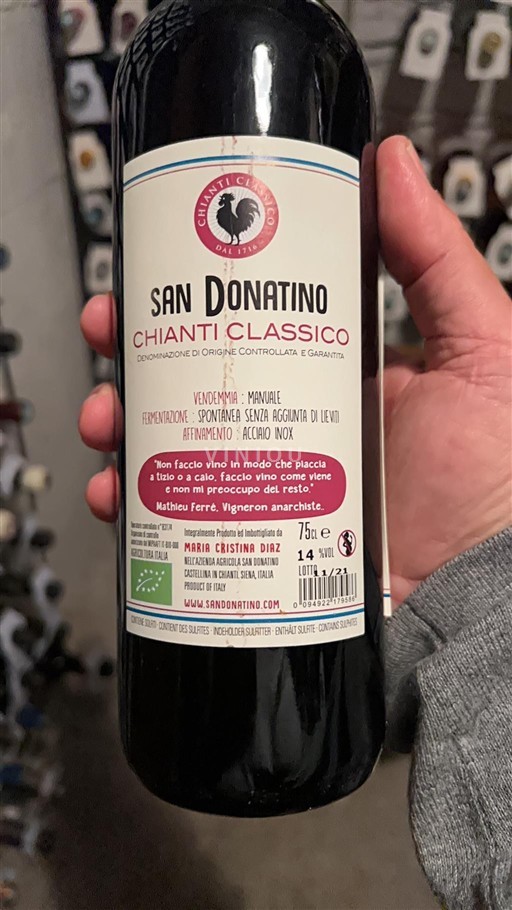 Toscana Chianti Classico San Donatino Poggio ai Mori 2019