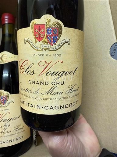 Borgoña Clos-de-vougeot Grand Cru Capitain-Gagnerot Quartier de Marei Haut 2022