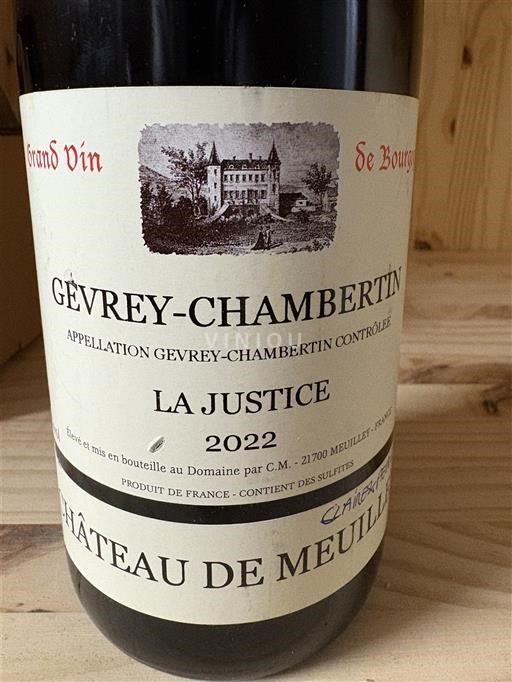 Borgoña Gevrey-Chambertin Château Meuilley La Justice 2022