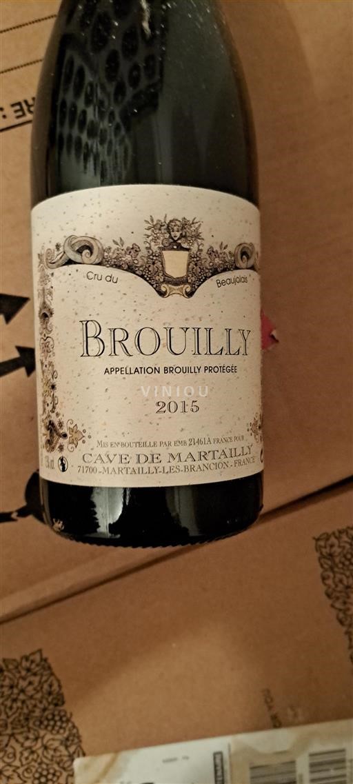Beaujolais Brouilly Cave de Martailly 2015