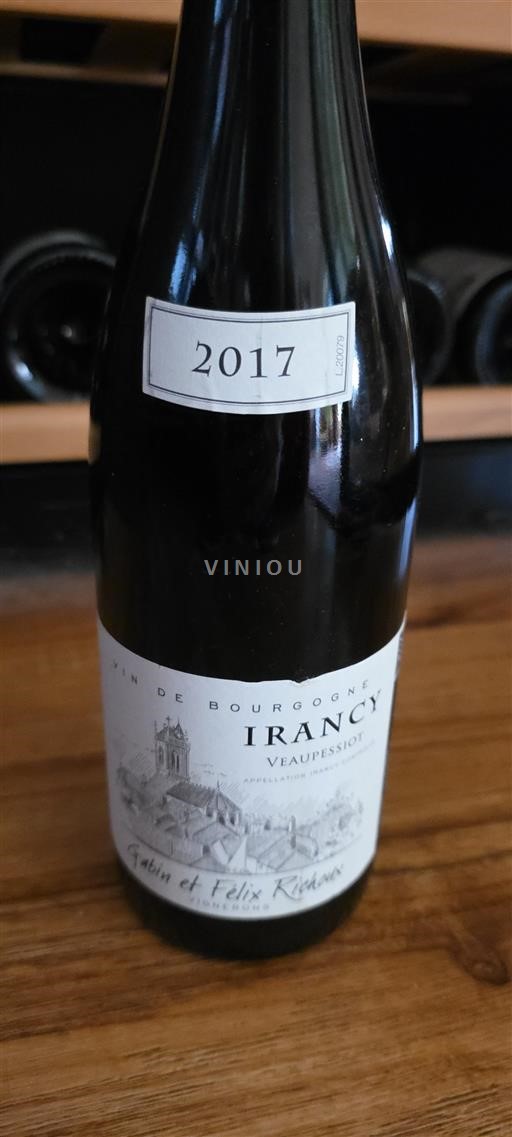 Bourgondië Irancy Gabin et Félix Richoux Veaupessiot 2017