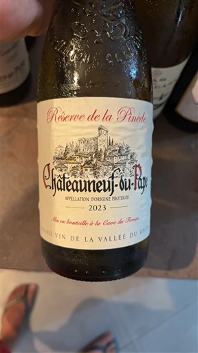 Vallée du Rhône Châteauneuf-du-pape Réserve de la Pinède 2023