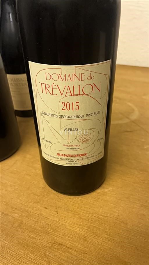 Alpit ja Rhônen maat Alpilles Domaine Trévallon 2015
