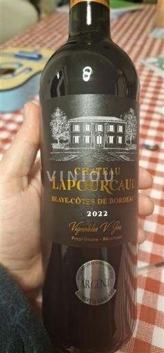 Bordeaux Blaye-Côtes-de-Bordeaux Château Lapourcaud 2022