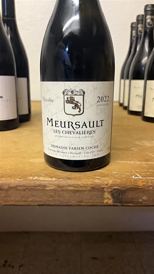 Burgundi Meursault Domaine Fabien Coche Les Chevalières 2022