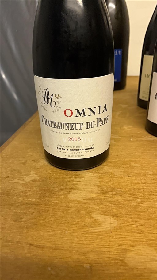 Valle del Rodano Châteauneuf-du-Pape Rotem & Mounir Saouma Omnia 2018