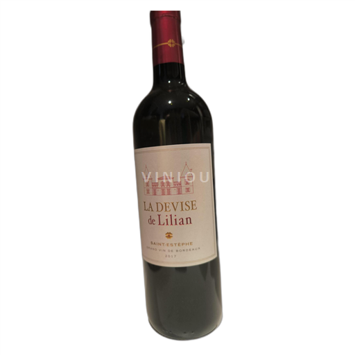Bordeaux Saint-Estèphe Château Lilian Ladouys La Devise de Lilian 2017