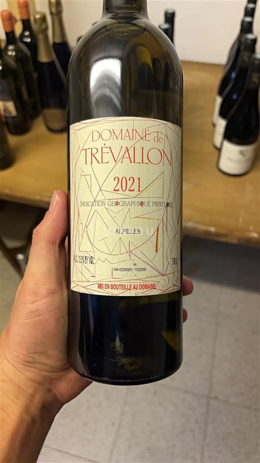 Alpit ja Rhônen maat Alpilles Domaine Trévallon 2021