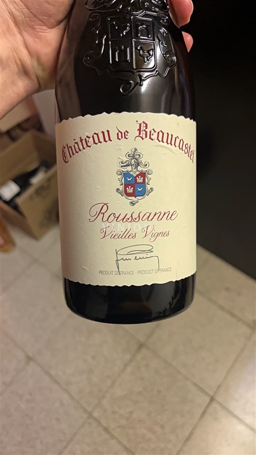 Rhônedalen Châteauneuf-du-Pape Château Beaucastel Roussanne Vieilles Vignes 2020