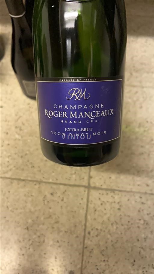 Champaña Champán Roger Manceaux Sin añada