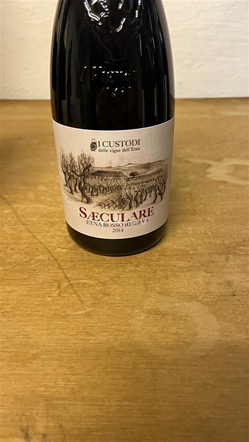 Wines of Sicily Unspecified I Custodi delle Vigne dell'Etna Saeculare 2014