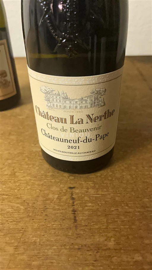 Vallée du Rhône Châteauneuf-du-pape Château La Nerthe Clos de Beauvenir 2021