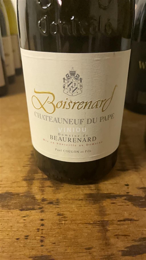 Rhônedalen Châteauneuf-du-Pape Domaine Beaurenard Boisrenard Icke årgångsbetecknad