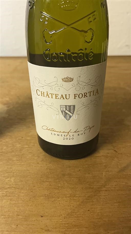 Thung lũng Rhône Châteauneuf-du-pape Château Fortia Edmée Le Roy 2020