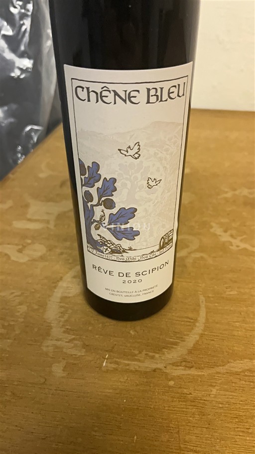 Valle del Ródano No especificado Chêne Bleu Rêve de Scipion 2020