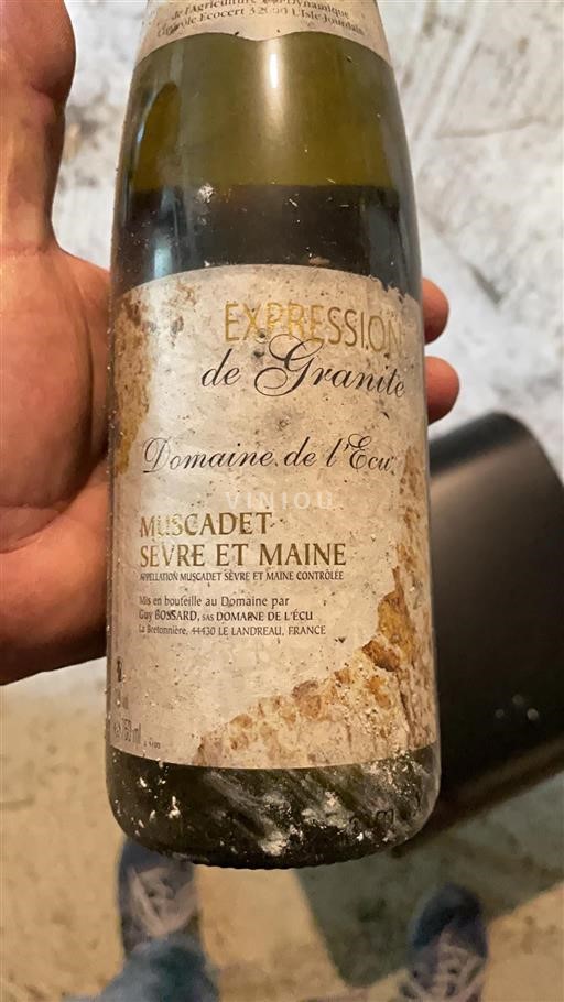 Loire Valley Muscadet Sèvre et Maine Domaine L'Écu Expression de Granite 2010