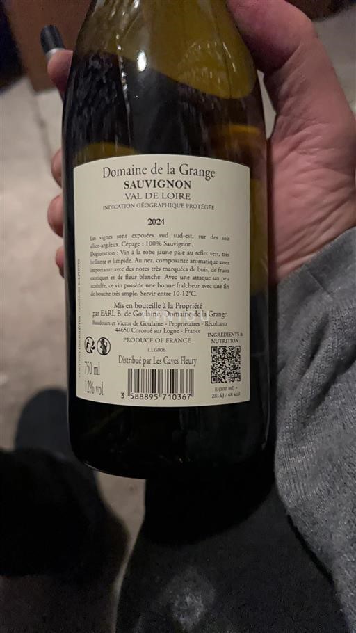 Dolina Loare Domaine La Grange Sauvignon 2024