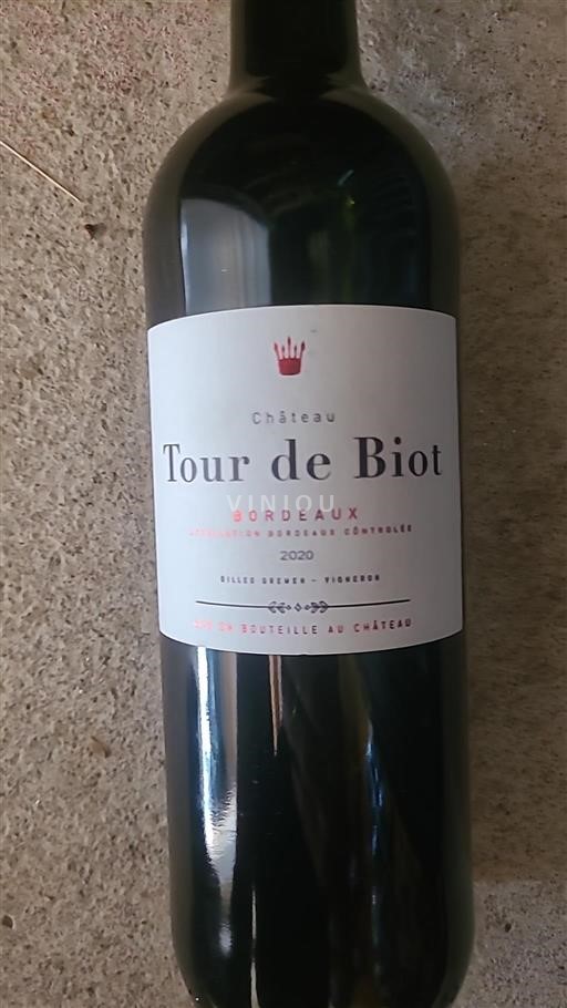 Bordeaux Château Tour de Biot 2020