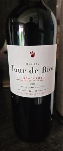 Bordeaux Château Tour de Biot 2020