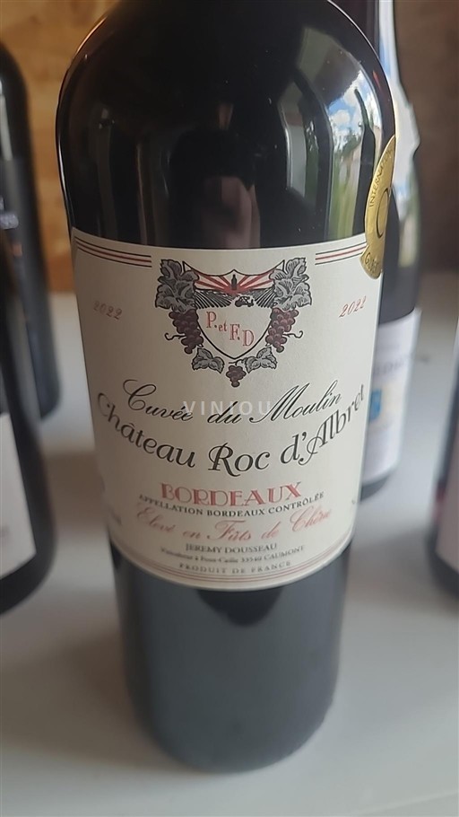 Bordeaux Château Roc Albret du Moulin 2022
