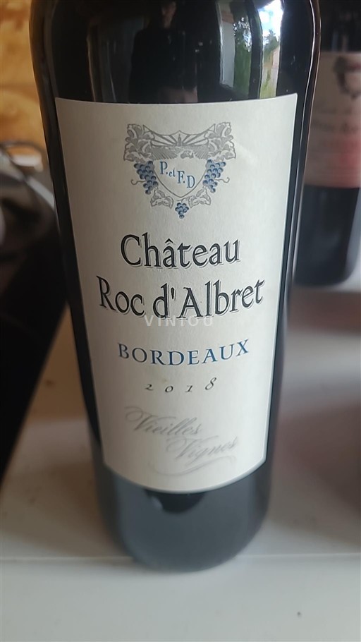 Bordeaux Château Roc Albret Vieilles Vignes 2018