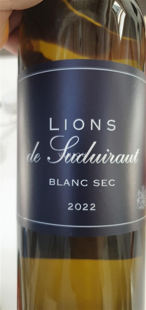 Bordeaux Suduiraut Lions 2022