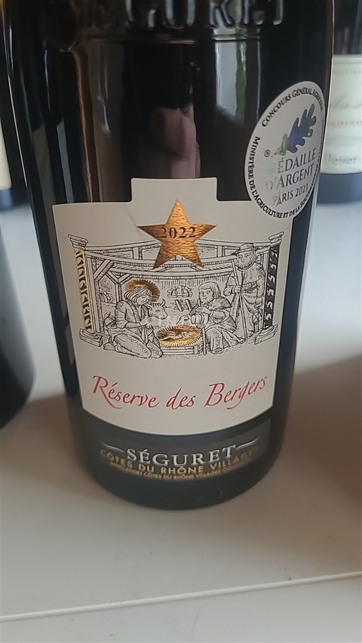 Rona dolina Côtes-du-Rhône-Villages Réserve des Bergers 2022