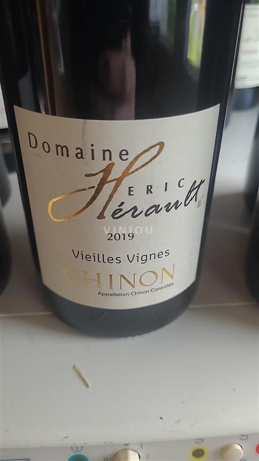 Loiredalen Chinon Domaine Héricault Vieilles Vignes 2019