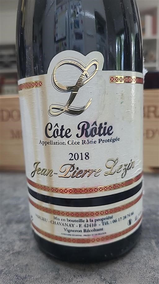 Rhônevallei Côte-rôtie Jean-Pierre Lezin 2018