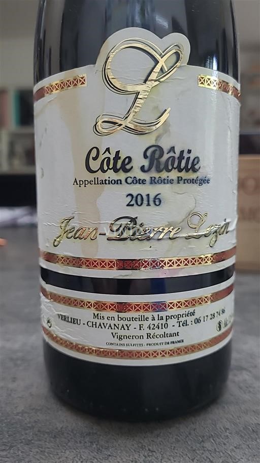 Rhônevallei Côte-rôtie Jean-Pierre Large 2016