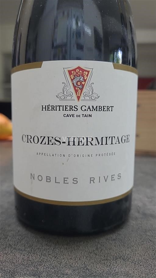 Rhônetal Crozes-Hermitage Héritiers Gambert Nobles Rives 2019