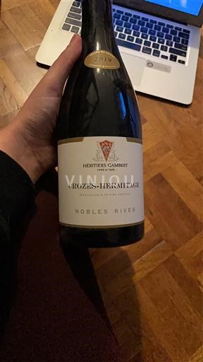 Rhône-dalen Crozes-Hermitage Héritiers Gambert Nobles Rives 2019