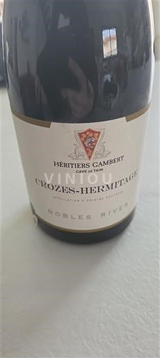 Rhône-dalen Crozes-Hermitage Héritiers Gambert Nobles Rives 2019