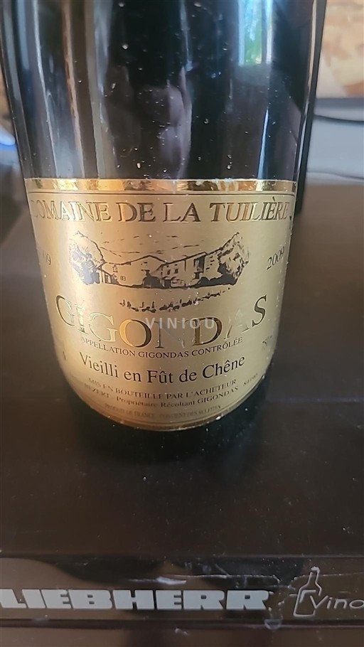 Rhônetal Gigondas Domaine La Tuilière 2009