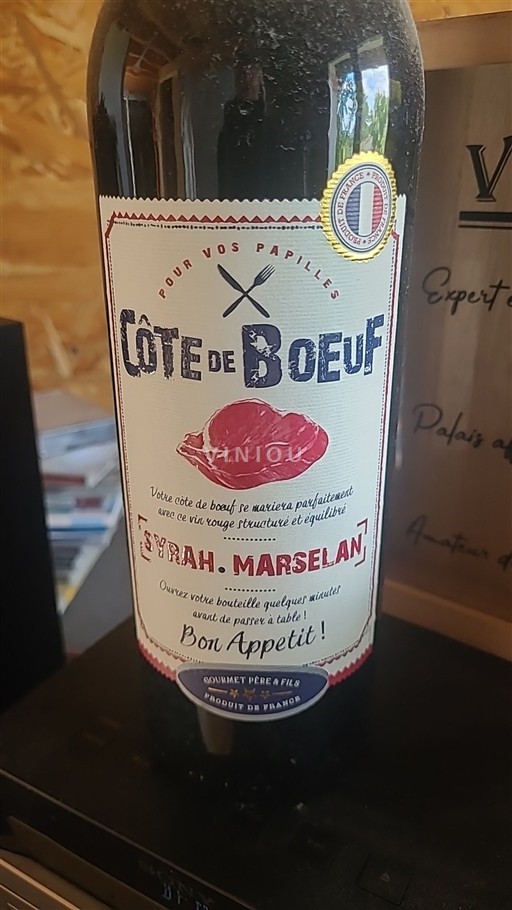 Languedoc ja Roussillon Pays d'Oc Gourmet Père & Fils Côte de Boeuf 2021