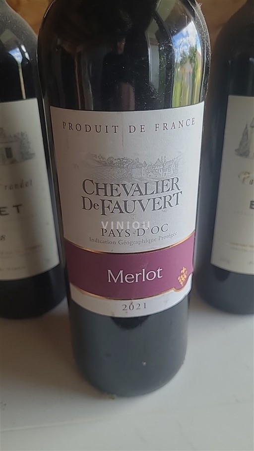 Languedoc-Roussillon Pays d'Oc Chevalier de Fauvert Merlot 2021