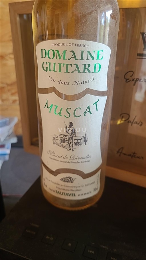 Roussillon Muscat de Rivesaltes Domaine Guitard 2021