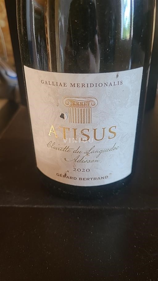 Languedoc Clairette del Languedoc Gérard Bertrand Atisus 2020