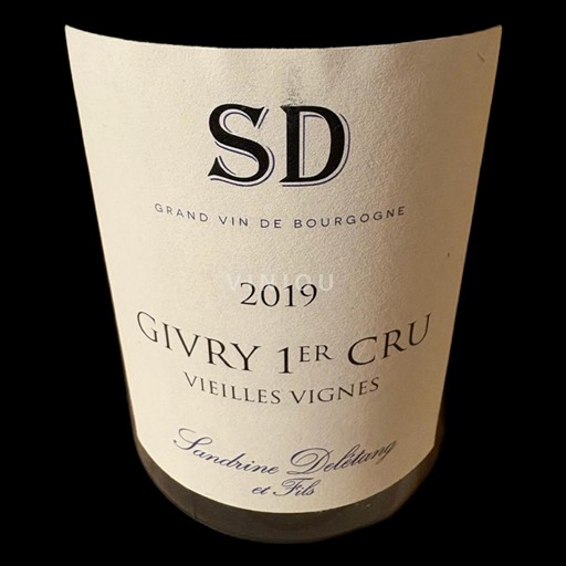 Burgundi Givry Premier Cru Sandrine Delétang et Fils Vieilles Vignes 2019