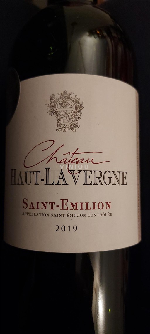 Bordeaux Saint-Émilion Château Haut-Lavergne 2019