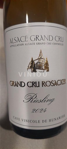 Alsasko Alsasko Grand Cru Grand Cru Cave Vinicole de Hunawihr Grand Cru Rosacker 2021