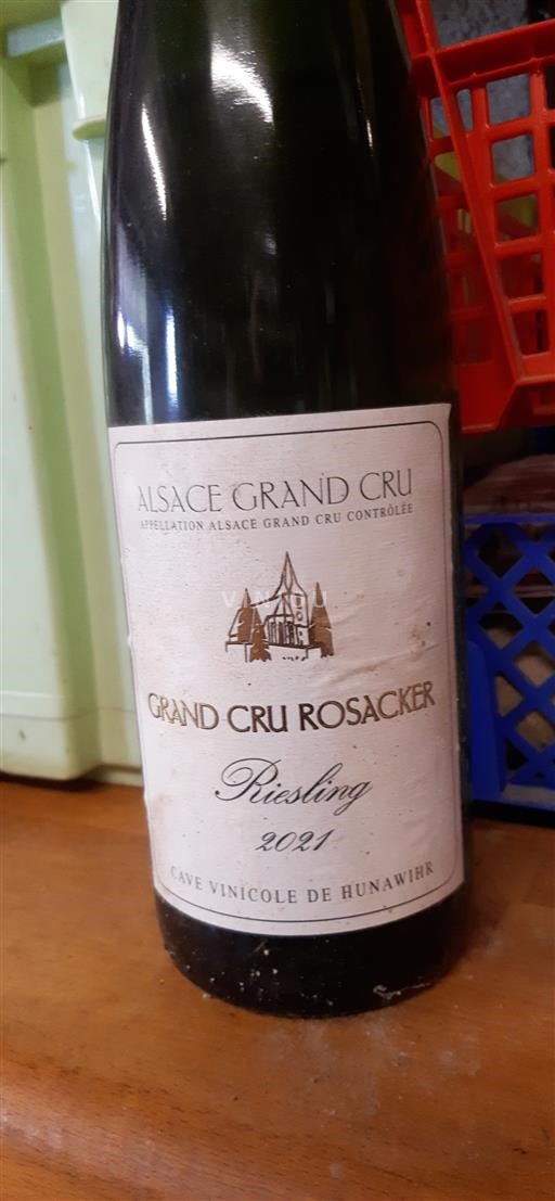 Alsace Alsace Grand Cru Grand Cru Cave Vinicole de Hunawihr Grand Cru Rosacker 2021