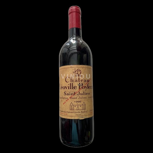 Vin Rouge sec Léoville Poyferré 1990 France Bordeaux Saint-Julien AOC Grand Cru