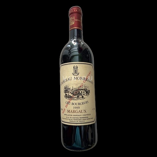 Bordéus Margaux Cru Bourgeois Château Monbrison 1989