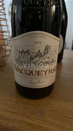 Rona dolina Vacqueyras Pierre Amadieu 2022