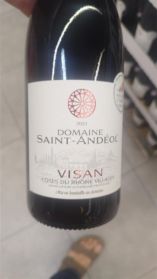 Rona dolina Côtes-du-Rhône-Villages Domaine Saint-Andéol 2023